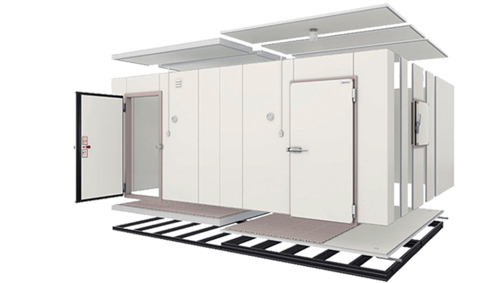 Infraestrutura e montagem para câmaras frias.